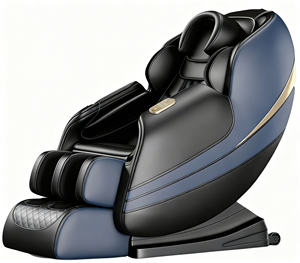 Sillón de Masaje de Lujo C83 de Punto Fijo y Rodadura a Precio Económico, Gravedad Cero, Cuerpo Completo, Color Marrón, Malasia - Product Image 2