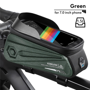 กระเป๋าจักรยาน WEST BIKING กระเป๋าติดเฟรมด้านหน้า กระเป๋าใส่โทรศัพท์กันน้ำ สีสันสดใส สำหรับกีฬา จักรยานเสือภูเขา จักรยานถนน พร้อมหน้าจอสัมผัส - Product Image 6