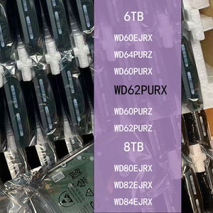 WD62PURX สีม่วง ฮาร์ดดิสก์ 6TB 64MB 5400RPM ขนาด 3.5 นิ้ว SATA 6Gbps ฮาร์ดไดรฟ์สำหรับระบบรักษาความปลอดภัยและการบันทึกวิดีโอ CCTV ตลอด 24 ชั่วโมงทุกวัน - Product Image 2