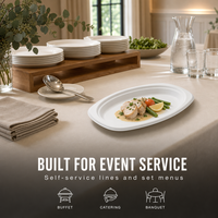 Bol alimentaire jetable en pulpe de bagasse de canne à sucre biodégradable et compostable, compatible micro-ondes, avec logo personnalisé, pour événements et fêtes