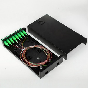 Boîtier d'extrémité à fibre optique SC/<span class=keywords><strong>APC</strong></span> à montage en rack de bureau 1U à prix compétitif Panneau de brassage à 8 ports Équipement à haute fibre optique - Product Image 3