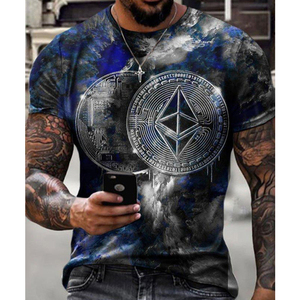 Áo Sơ Mi Nam Mùa Hè 2021 Thời Trang Đường Phố Bằng Polyester Thiết Kế Mới Áo Phông Icone Áo Lót - Product Image 2