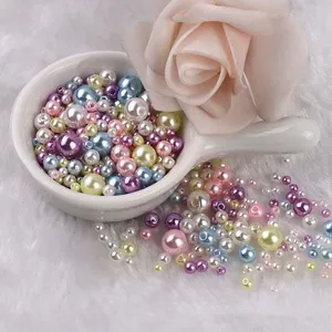 Perlas Redondas al por Mayor, Perlas de Plástico para la Fabricación de Joyas - Product Image 2