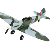 Kit électronique d'avion RC F4U 4 canaux 450 mm, mini avion de loisir BF-109 fabriqué en métal