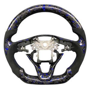 Volante de coche mejorado y modificado para <span class=keywords><strong>Honda</strong></span> <span class=keywords><strong>CIVIC</strong></span> Accord GK5 2014 2015 2016 2017 volante de cuero de fibra de carbono - Product Image 4