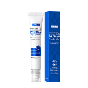 Crème pour les yeux Laikou pour femmes, marque privée, hydratant multi-effets, anti-rides, réduction des cernes, réduction des poches, aloe vera, pour tous types de peau - Product Image 1