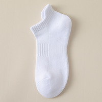 Rahhint Coolmax Chaussettes de compression pour chevilles, 3 paires, pour hommes et femmes, anti-ampoules, talon et orteils renforcés, évacuation de l'humidité, pour le sport et la course à pied