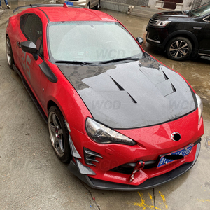 ฝากระโปรงเครื่องยนต์คาร์บอนไฟเบอร์ GT86 พร้อมช่องระบายอากาศ สำหรับ Toyota 86 Scion FRS GT86 <span class=keywords><strong>FT86</strong></span> Subaru <span class=keywords><strong>BRZ</strong></span> 13-19 รุ่น WCD - Product Image 2