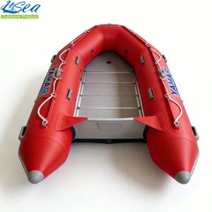 Hisea Top China Custom Producer, bateau pneumatique gonflable pour 4 personnes, 320 cm, 3 m, 11 pieds, avec moteur pour la pêche - Product Image 4