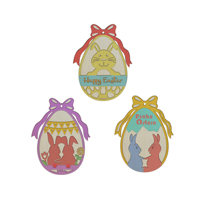 Vendita calda DIY Easter Egg Kit decorazione vernici per disegno e colorazione di Pasqua - Product Image 1