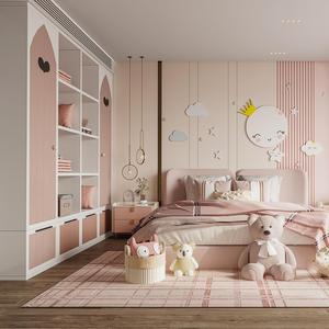 <span class=keywords><strong>Disegni</strong></span> murali moderni a due piani della camera dei bambini del gemello del ragazzo per la camera da letto dell'hotel o la Villa mobili eleganti della camera da letto - Product Image 3