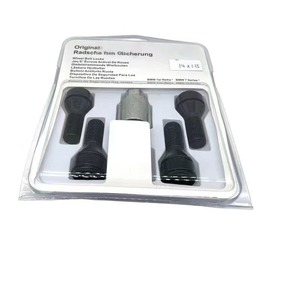Vis de voiture de haute qualité pour roue de pneu de voiture <span class=keywords><strong>BMW</strong></span> tige de vis <span class=keywords><strong>antivol</strong></span> outil de clé <span class=keywords><strong>antivol</strong></span> 4 + <span class=keywords><strong>1</strong></span> /36136792851 - Product Image 6