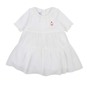 Ensemble mode pour fille Cardigan et <span class=keywords><strong>jupe</strong></span> à col en dentelle pour style et confort - Product Image 5
