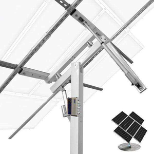 Sistema di Inseguimento Solare a Asse Singolo Inclinato per Pannelli Fotovoltaici, Prodotto in Cina, con Carico Vento >=18m/s e Carico Neve 1.4KN/m2 - Product Image 1