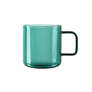 Tazza da caffè fatta a mano in vetro borosilicato OEM per Set da tè per la casa bevanda e regalo