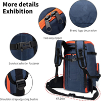 Sac à dos pour chaussures de ski 50L, grande capacité, résistant à l'eau, rembourré, sac de voyage pour chaussures de ski, sac pour bottes de snowboard, pour chaussures de ski, casque, lunettes