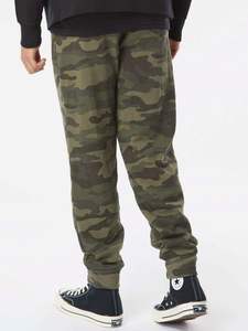 Pantalons de jogging unisexes en molleton mi-lourd camouflage personnalisé, respirant, imprimé par transfert thermique, bas élastique, pantalons de survêtement pour la course à pied - Product Image 5