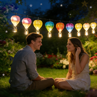 Guirlandes lumineuses solaires à bulles de jardin, décoration de patio extérieur, lanternes suspendues