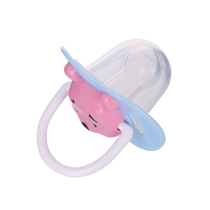 ALG Ciuccio per Neonati a Forma di Orso in Plastica Ecologica Senza BPA, Durevole, con Manico e Flusso Variabile in Silicone per 0-12 Mesi - Product Image 3