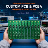 Conception et fabrication de circuits imprimés (PCBA), service d'assemblage de circuits imprimés sur mesure, prototype SMT, fabricant OEM ODM, usine de Shenzhen