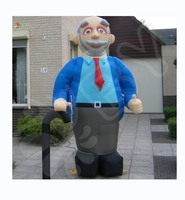 BOYAN Vente Chaude Gonflable Humain Ballon Pays-Bas Hollande Dessins Animés Gonflable Abraham Poupée Ballon