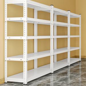 מדף מתכת כבד 5 קומות בצבע שחור, ניתן להתאמה אישית, מתוצרת סין, לאחסון בחדר אמבטיה, חדר כושר, מטבח, מחסן או גראז'. - Product Image 6