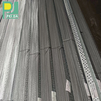 Profil d'angle en métal durable pour plâtre/placoplâtre - Support léger et résistant à la corrosion pour la construction de murs intérieurs