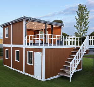 Sang trọng 20ft 40ft nhà văn phòng cửa hàng gói vận chuyển đúc sẵn bê tông prefab có thể tháo rời <span class=keywords><strong>container</strong></span> nhà - Product Image 2