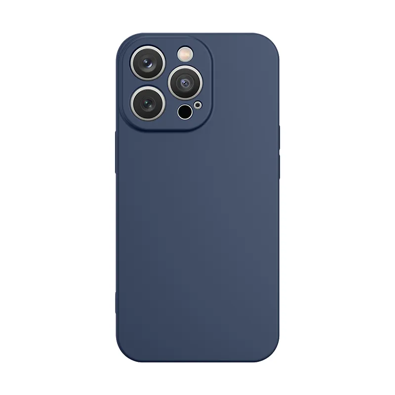 Iphone15用のスタイリッシュなカラースリムマットジェルラバーtpuケース
