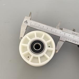 GAA456CM1, guía de pasamanos para escaleras mecánicas, rodillo de presión, <span class=keywords><strong>rueda</strong></span> antisesgada 76*34*6201 OD76mm W34mm, rodamiento 6201, piezas de repuesto para escaleras mecánicas - Product Image 6