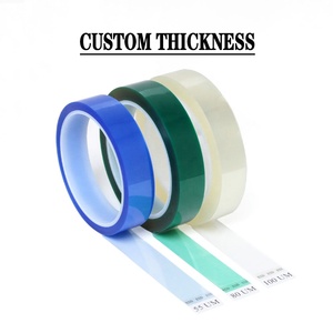 Ad alta temperatura resistente al calore verde blu chiaro antistatico ESD Kaptons poliestere PET <span class=keywords><strong>pellicola</strong></span> nastro adesivo in <span class=keywords><strong>Silicone</strong></span> - Product Image 3