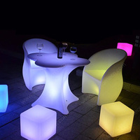 Fauteuil d'appoint lumineux LED de luxe pour salon, idéal pour événements et mariages