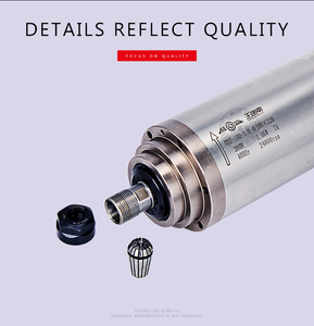 มอเตอร์ Bt30 Er32 Er11 Er20มอเตอร์800W 24000RPM มอเตอร์สปินเดิลสำหรับตัดระบายความร้อนด้วยน้ำอุปกรณ์เสริมเต็มรูปแบบพร้อมมอเตอร์สปินเดิลมอเตอร์ตัวควบคุม - Product Image 3
