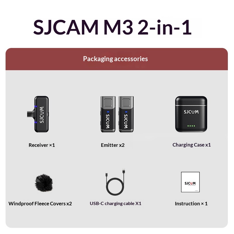 M3 wireless microphone