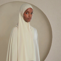 Nouvelle Tendance 2025 Foulard Hijab en Jersey Liquide Non Transparent Doux Brillant Léger et Long pour Femmes Néerlandaises Produit de Haute Qualité