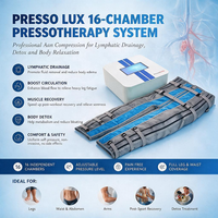 Analyseur de peau, machine de pressothérapie à 16 airbags pour drainage lymphatique, massage par compression d'air