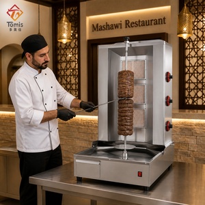 เครื่องทำชาบูร์มาแก๊ส 3 หัวเตา สเตนเลสสตีล สำหรับร้านอาหาร พร้อมบริการปรับแต่งตามความต้องการของลูกค้า (OEM) - Product Image 1