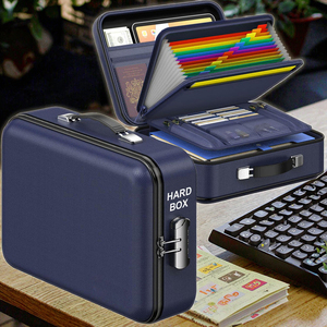 Nhà Máy Bán buôn RFID không thấm nước chống sốc chống bụi an toàn tiền mặt hộp chống cháy tập tin tổ chức máy tính xách tay trường hợp du lịch ngoài trời cứng - Product Image 1