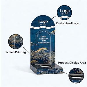 Support d'affichage personnalisé de luxe pour élixirs de soin de la peau, présentoir en acrylique pour sérums cosmétiques, présentoir pour parfums - Product Image 2