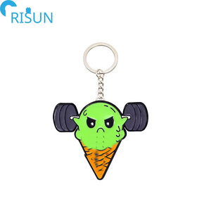 Fabricación Deportes Gimnasio <span class=keywords><strong>Hamburguesa</strong></span> Pizza Donuts Llavero Logotipo personalizado Comida Foodie Auricular <span class=keywords><strong>Hamburguesa</strong></span> Llaveros Llavero - Product Image 3