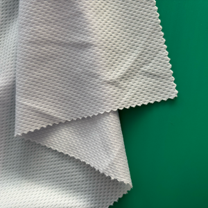 Vải thun thể thao lưới mắt chim <span class=keywords><strong>100</strong></span>% <span class=keywords><strong>polyester</strong></span> bán buôn, nhẹ, thoáng khí, dùng cho quần áo thể thao và váy - Product Image 5