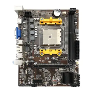 제조업체 품질 AMD A55 칩셋 FM1 마더 보드 통합 GPU