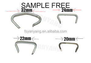 Clous galvanisés YANYANG C32 de bonne qualité, clous à anneau en vrac de 2,5 mm pour cage en fer - Product Image 3