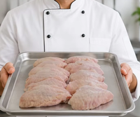 Alas de Pollo Halal Congeladas al por Mayor, IQF para Exportación, Carne de Aves de Corral de Primera Calidad, Suministro de Fábrica