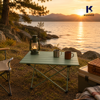 Table pliante portable personnalisable pour le camping, le barbecue, le thé et les pique-niques à la plage