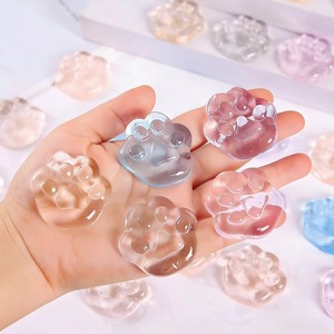 Crystal Cat Paws <b>Mochi</b> Squishy <b>Toys</b> Mini Kawaii Bulk Squeeze <b>Toys</b> for Kids' Party Promotional Stress-relieving <b>Toys</b> - Product Image 5