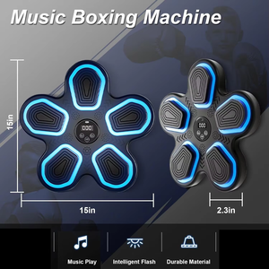 RS Nouveau design Machine de boxe interactive de rue pour divertissement et fitness à domicile, avec musique intelligente pour enfants, ensemble de cibles de réaction pour l'entraînement de boxe, jouet - Product Image 6