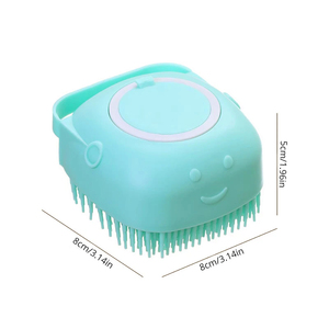 Pet <b>Bathing</b> Brush Soft Silicone Massager Shower Gel <b>Bathing</b> Brush Clean Tools Comb <b>Dog</b> Cat Cleaning Grooming Supplies - Product Image 6