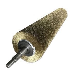 Brosse à rouleaux industrielle, brosse mécanique de nettoyage, brosse ronde à arbre, brosse à rouleaux en nylon - Product Image 3