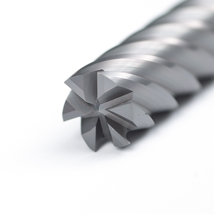 High Hardness Precision 6-Flute Straight Shank Flat End Mill From China Factory Good Quality Z Series ODM OEM Customized Support - Product Image 2